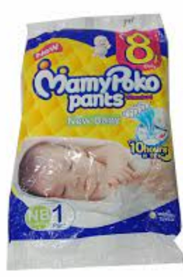 MAMY POKO PANTS BABY DIAPER NB1 - UPTO 4 KG
